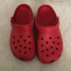 Classic Red Crocs